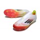 Tacos de Futbol adidas F50 Elite Laceless FG Blanco Negro Amarillo Solar