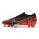 Nike Mercurial Vapor 13 Elite FG Edición Limitada Negro Blanco Hyper Crimson