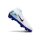 Nike Air Zoom Mercurial Superfly X Elite FG Blanco Azul Negro