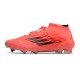 Bota adidas F50 Elite Mid FG Turbo Aurora Negro Platino Met