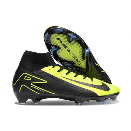 Nike Air Zoom Mercurial Superfly X Elite FG Negro Voltio