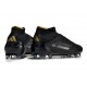 Bota adidas F50 Elite Mid FG Negro Hierro Met Dorado Met
