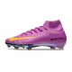 Nike Mercurial Superfly 10 Elite FG Violeta Amarillo