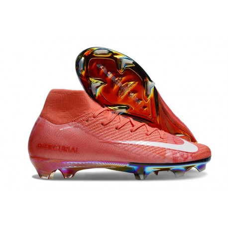 Nike Mercurial Superfly 10 Elite FG Rojo Blanco