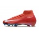 Nike Mercurial Superfly 10 Elite FG Rojo Blanco