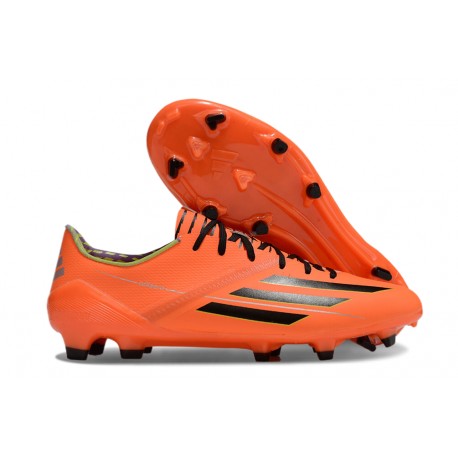 Botas de Fútbol adidas F50 Elite FG Naranja Negro