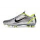 Nike Air Zoom Mercurial Vapor 16 Elite FG Plata Negro