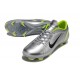 Nike Air Zoom Mercurial Vapor 16 Elite FG Plata Negro