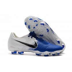 Zapatillas de Fútbol Nike Phantom VNM Elite FG Azul Blanco