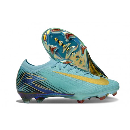 Nike Air Zoom Mercurial Vapor 16 Elite FG Azul Oro