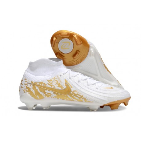 Botas Nike Phantom Luna II Elite FG Blanco Dorado