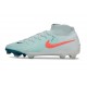 Botas Nike Phantom Luna II Elite FG Menta Rojo Atómico Negro