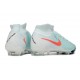 Botas Nike Phantom Luna II Elite FG Menta Rojo Atómico Negro