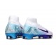 Nike Mercurial Superfly 10 Elite FG Blanco Violeta Azul