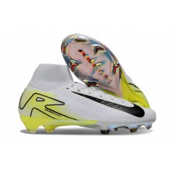Nike Mercurial Superfly 10 Elite FG Blanco Negro