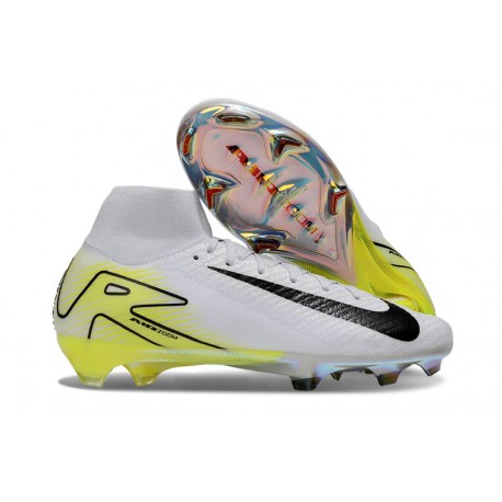Nike Mercurial Superfly 10 Elite FG Blanco Negro