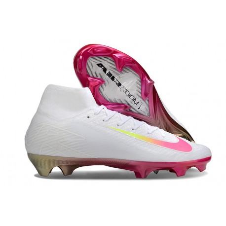 Nike Mercurial Superfly 10 Elite FG Blanco Rosa