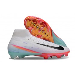 Nike Mercurial Superfly 10 Elite FG Blanco Negro Naranja
