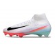 Nike Mercurial Superfly 10 Elite FG Blanco Negro Naranja
