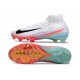 Nike Mercurial Superfly 10 Elite FG Blanco Negro Naranja