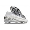 Nike Mercurial Superfly 10 Elite FG Blanco Plateado
