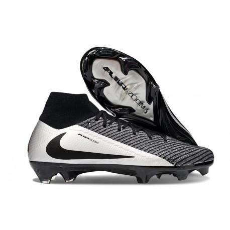Nike Mercurial Superfly 10 Elite FG Negro Plateado