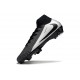 Nike Mercurial Superfly 10 Elite FG Negro Plateado