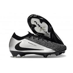 Nike Air Zoom Mercurial Vapor 16 Elite FG Negro Plateado