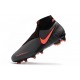 Nike Zapatos Phantom Vision Elite DF FG -Gris Oscuro/Mango Brillante/Negro