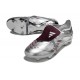 Adidas Predator Elite Foldover Tongue FG Plateada