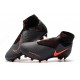 Nike Zapatos Phantom Vision Elite DF FG -Gris Oscuro/Mango Brillante/Negro