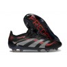 Zapatos de Fútbol Adidas Predator Elite FG Negro Gris Four Rojo Lúcido