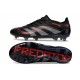 Zapatos de Fútbol Adidas Predator Elite FG Negro Gris Four Rojo Lúcido