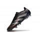 Zapatos de Fútbol Adidas Predator Elite FG Negro Gris Four Rojo Lúcido