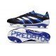 Zapatos de Fútbol Adidas Predator Elite FG Negro Azul Lúcido Blanco