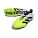 Zapatos de Fútbol Adidas Predator Elite FG Blanco Negro Limón Lúcido