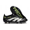 Zapatos de Fútbol Adidas Predator Elite FG Negro Blanco Limón Lúcido