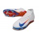 Nike Zoom Mercurial Superfly X Elite FG Blanco Azul Rojo
