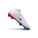 Nike Zoom Mercurial Superfly X Elite FG Blanco Azul Rojo