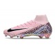 Nike Zoom Mercurial Superfly X Elite FG Rosa Negro