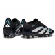 Zapatos de Fútbol Adidas Predator Elite FG Negro Blanco Azul