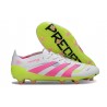 Zapatos de Fútbol Adidas Predator Elite FG Blanco Rosa Lúcido Limón Lúcido