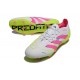 Zapatos de Fútbol Adidas Predator Elite FG Blanco Rosa Lúcido Limón Lúcido
