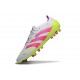 Zapatos de Fútbol Adidas Predator Elite FG Blanco Rosa Lúcido Limón Lúcido