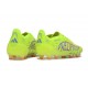 Zapatos Adidas Predator Elite FG Limón Lúcido Rosa Lúcido Azul Fusion