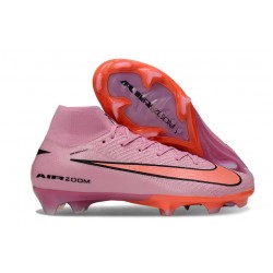 Nike Zoom Mercurial Superfly X Elite FG Rosa Naranja