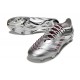 Zapatos de Fútbol Adidas Predator Elite FG Plateada