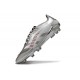 Zapatos de Fútbol Adidas Predator Elite FG Plateada