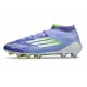 Bota adidas F50 Elite Mid FG Violeta Tone Limón Lúcido Morado Rush
