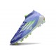 Bota adidas F50 Elite Mid FG Violeta Tone Limón Lúcido Morado Rush